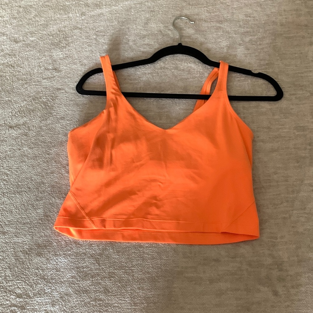 Lululemon Align Tank in Orange Soda Size 10